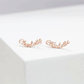 Name Stud Earrings