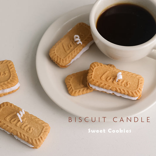 Lotus Biscoff Cookie Candle - Elm Studio