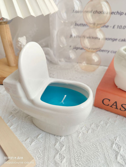 Funny Toilet Candle - Elm Studio