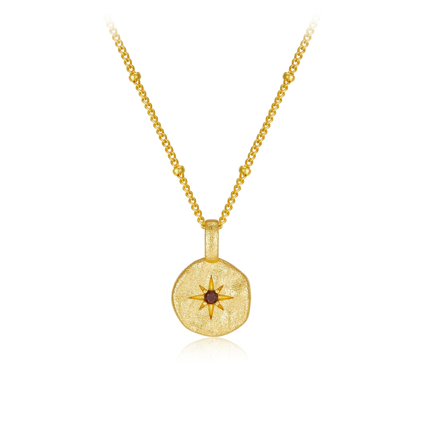 Starburst Charm Necklace