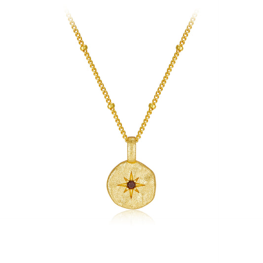 Starburst Charm Necklace