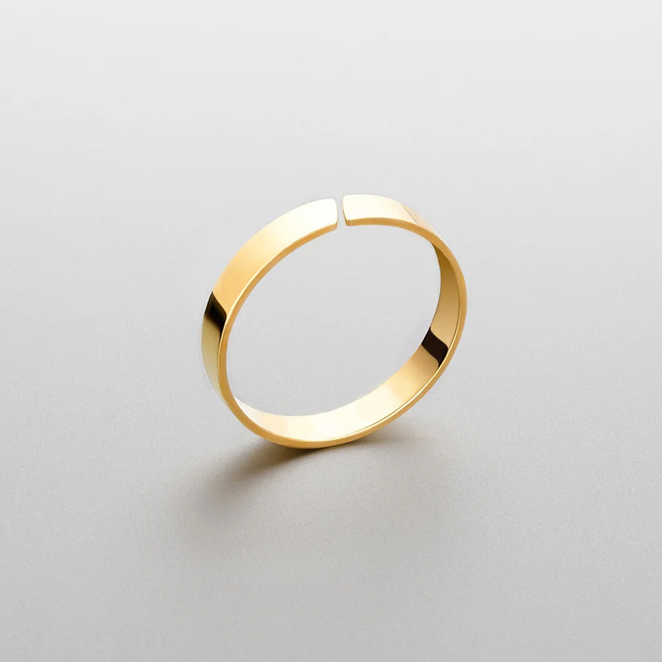 Sleek Simple Band Ring