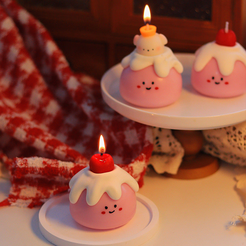 Cute Daifuku Mochi Candle - Elm Studio