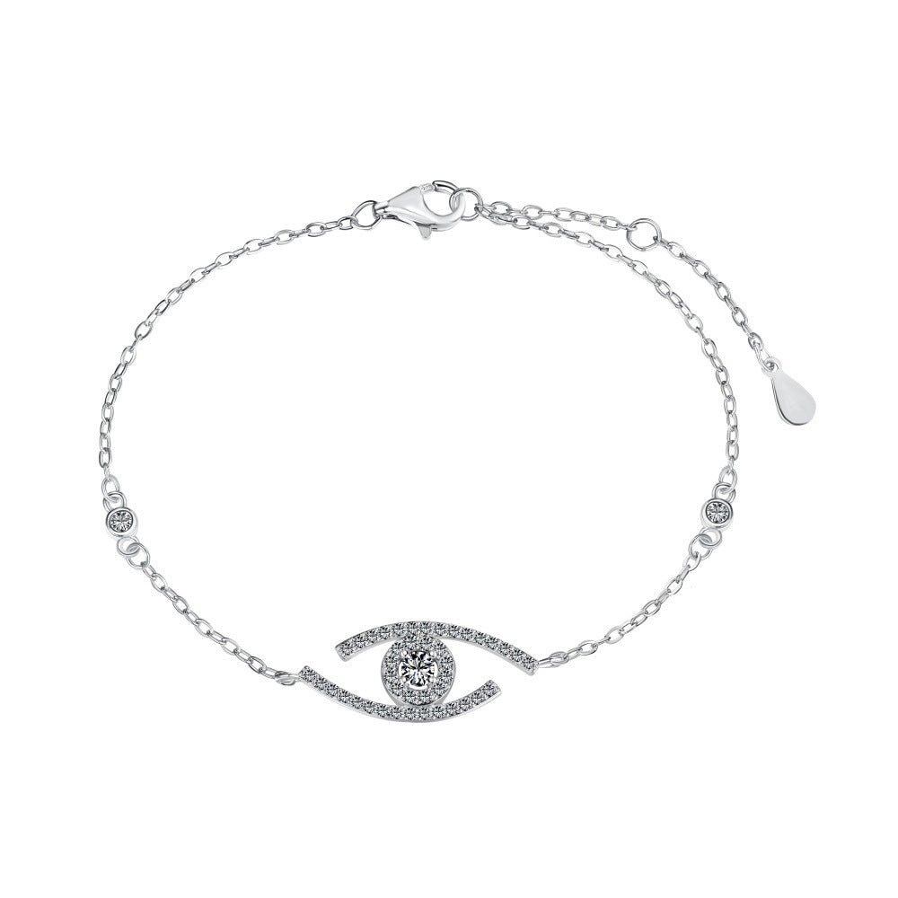 Dazzling Evil Eye Bracelet