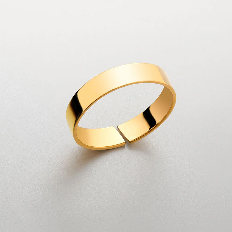 Sleek Simple Band Ring