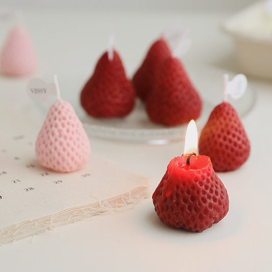 Sweeten Your Space with Strawberry Scented Candles - Elm Studio