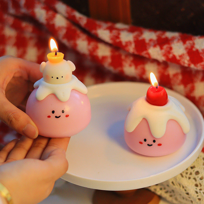 Cute Daifuku Mochi Candle - Elm Studio