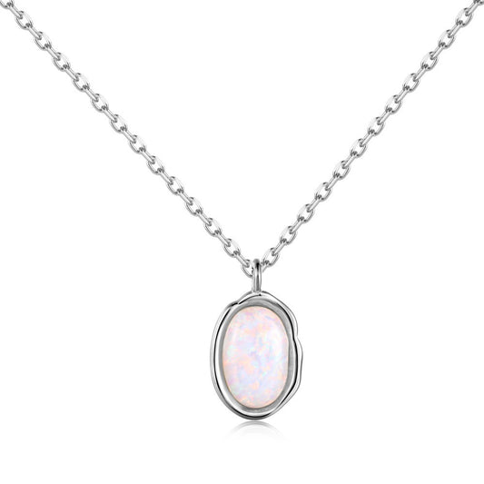 Opal Pendant Necklace - Elm Studio