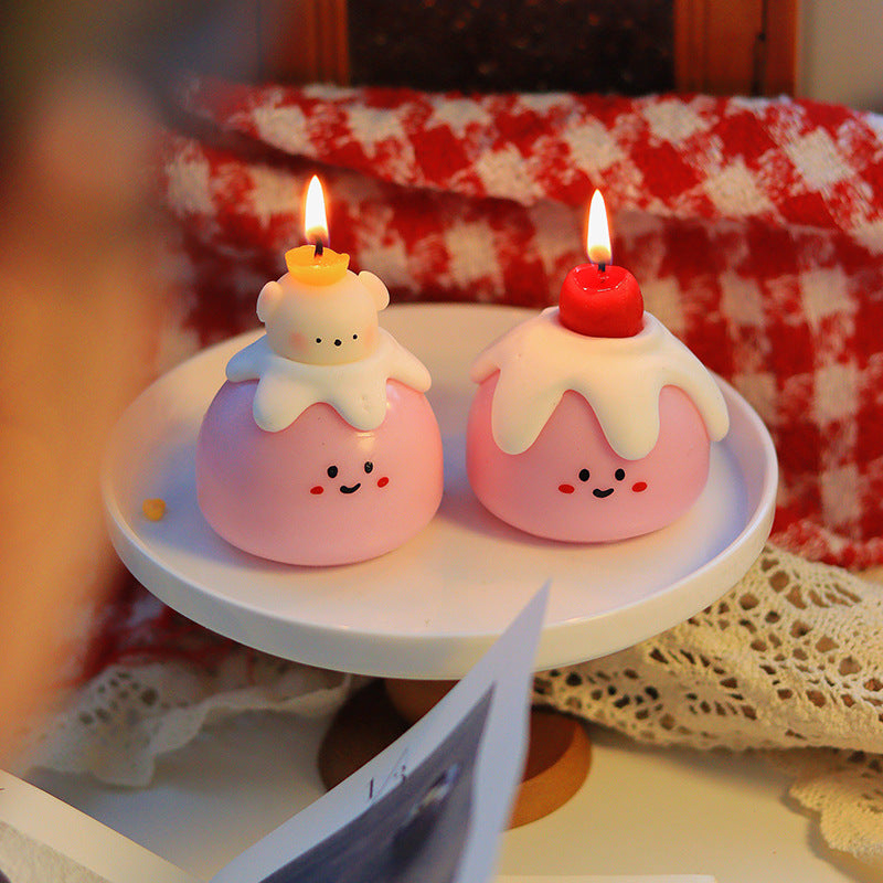 Cute Daifuku Mochi Candle - Elm Studio