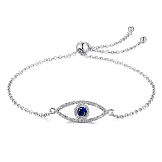 Evil Eye Slider Bracelet - Elm Studio