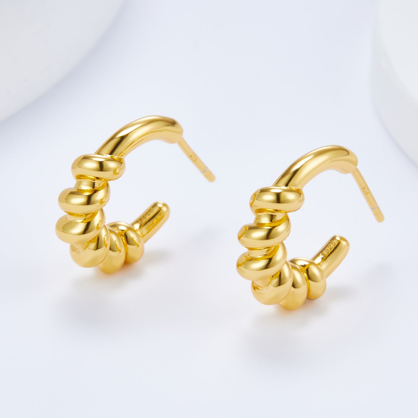 Dainty Gold Hoops