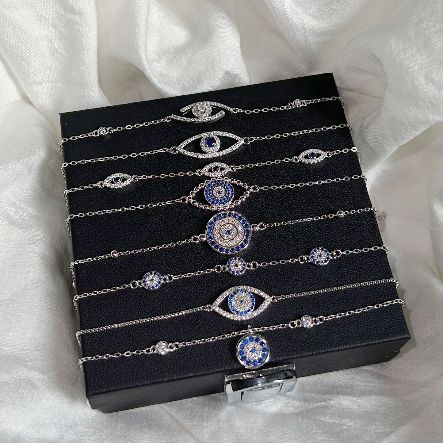 Dazzling Evil Eye Bracelet