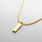 Box Chain Tag Necklace