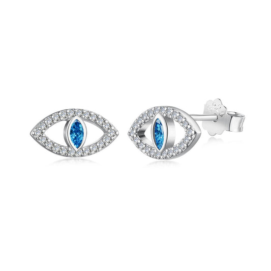 Pavé  Evil Eye Studs - Elm Studio