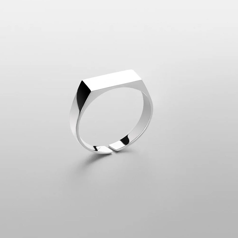 Slim Signet Ring