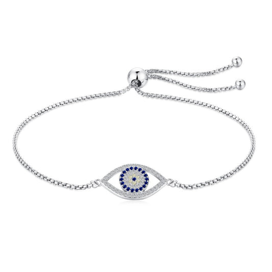 Evil Eye Slider Bracelet 