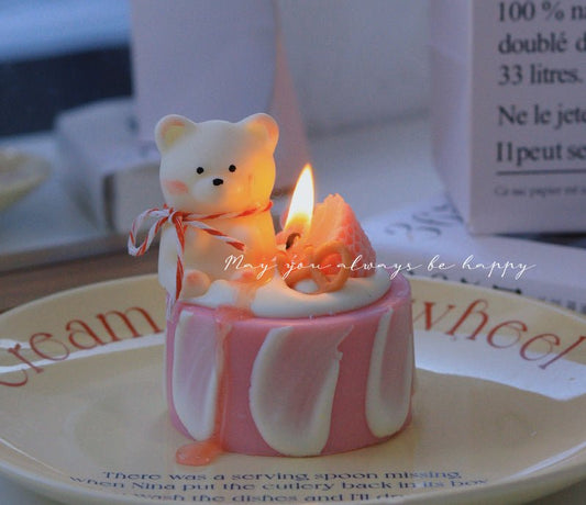 Birthday Cake Candle - Elm Studio