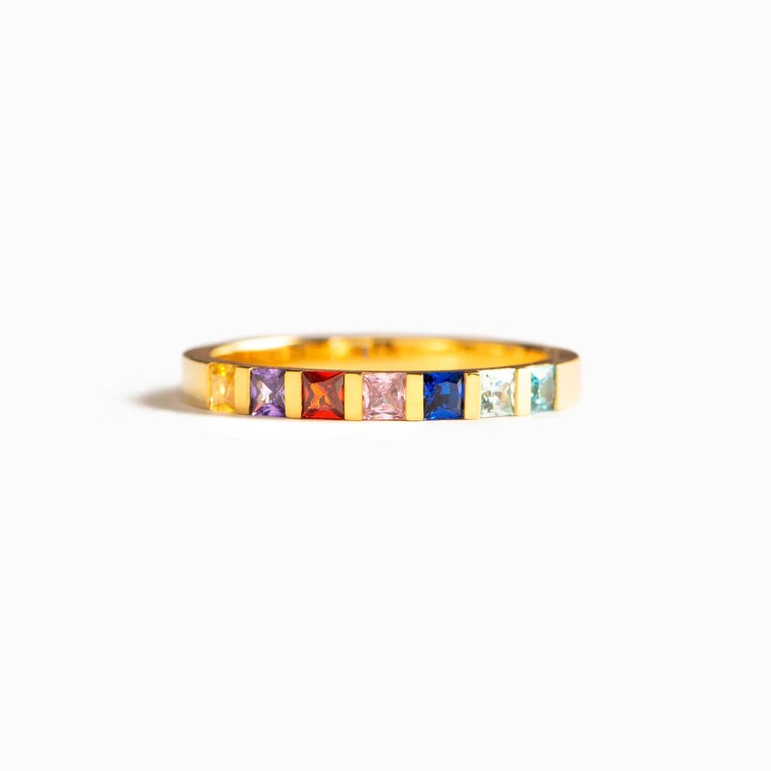 Birthstones Ring Band - Elm Studio