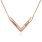 V-shaped Bar Necklace