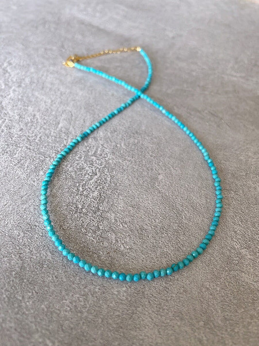 Genuine Turquoise Choker - Elm Studio